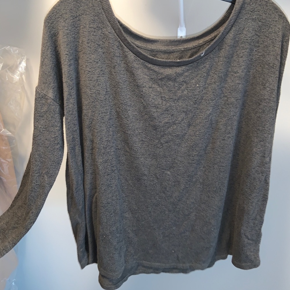 Army Green Long Sleeve Shirt